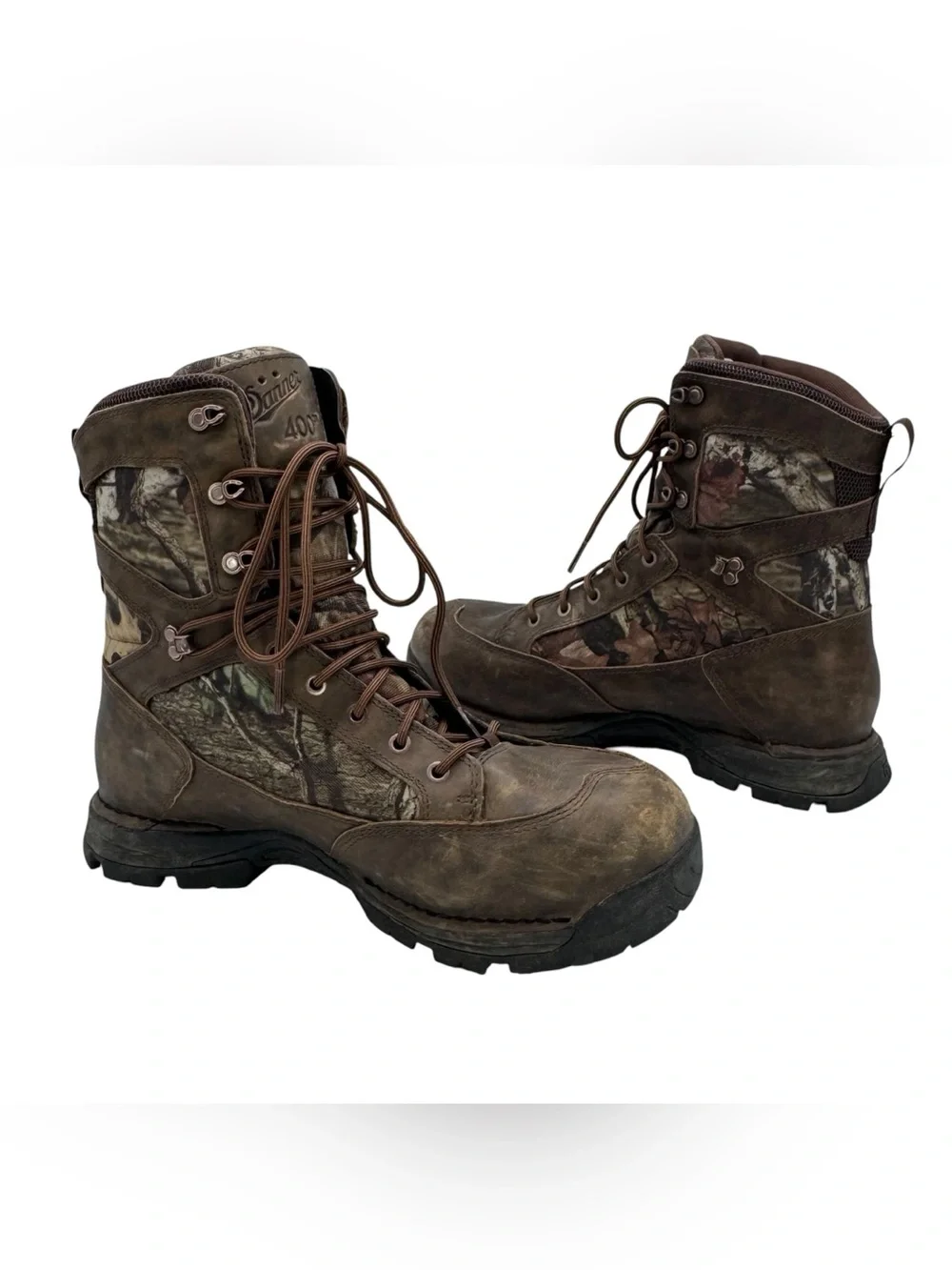 DANNER PRONGHORN GORE-TEX HUNTING BOOTS CAMO BROWN 400G PRIMALOFT MENS 10